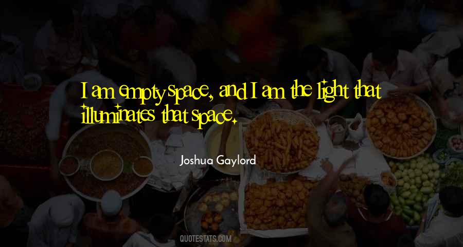 The Empty Space Quotes #74706