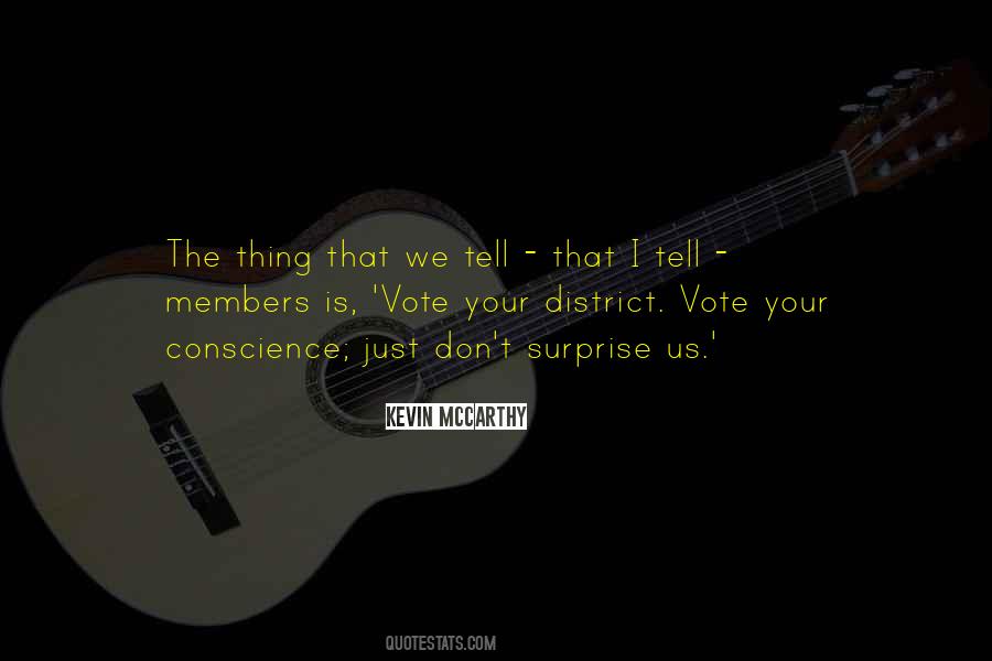 Vote Your Conscience Quotes #503485