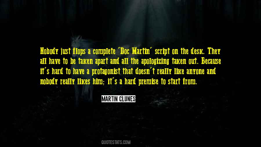 Best Doc Martin Quotes #1699674