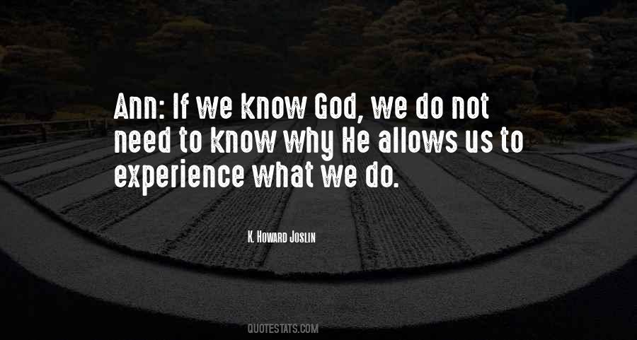 Why Do We Need Quotes #1665506