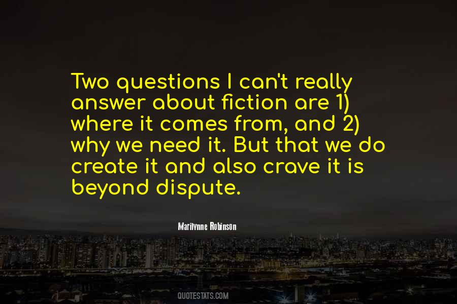 Why Do We Need Quotes #224061