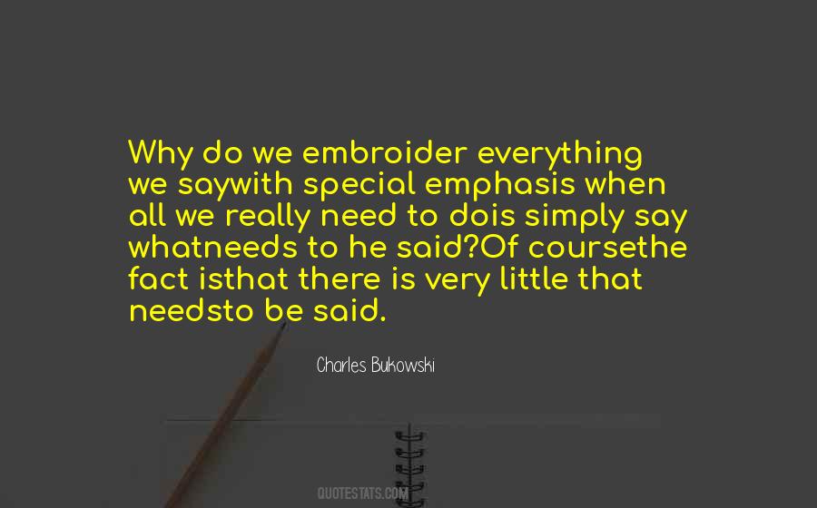 Why Do We Need Quotes #729243