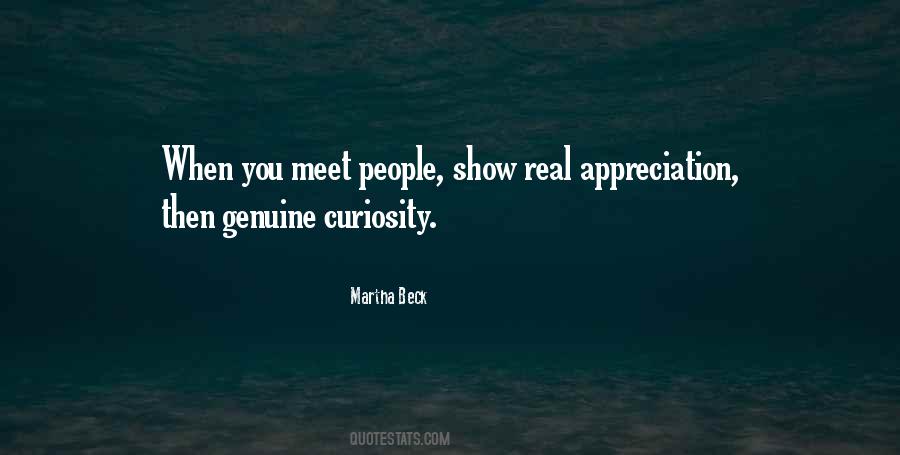 Quotes About Genuine People #424134