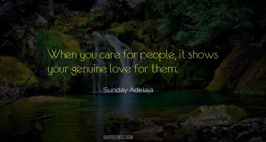 Quotes About Genuine People #753933