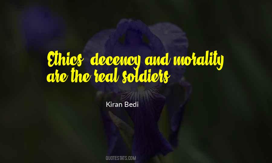 Soldier Morality Quotes #1017922