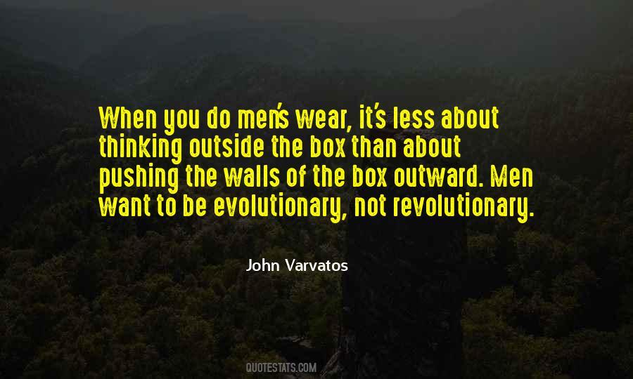 Outside The Box Thinking Quotes #469521