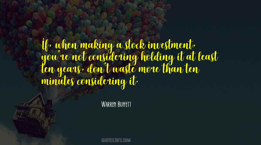 Stock Investment Quotes #182811
