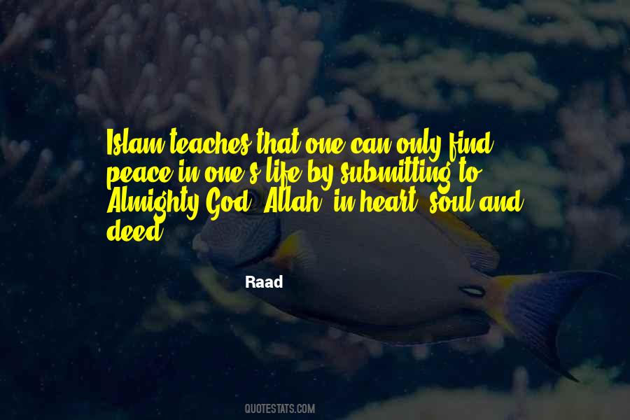 Find Peace In Your Heart Quotes #1251903