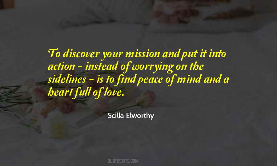 Find Peace In Your Heart Quotes #502925