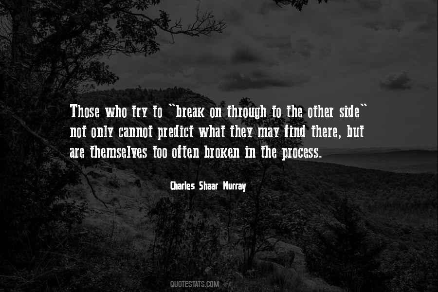 Trying Not To Break Quotes #1878950