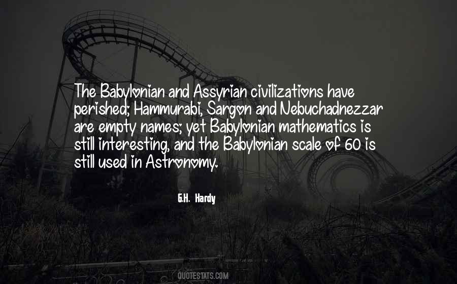 Quotes About The Babylonian #525843