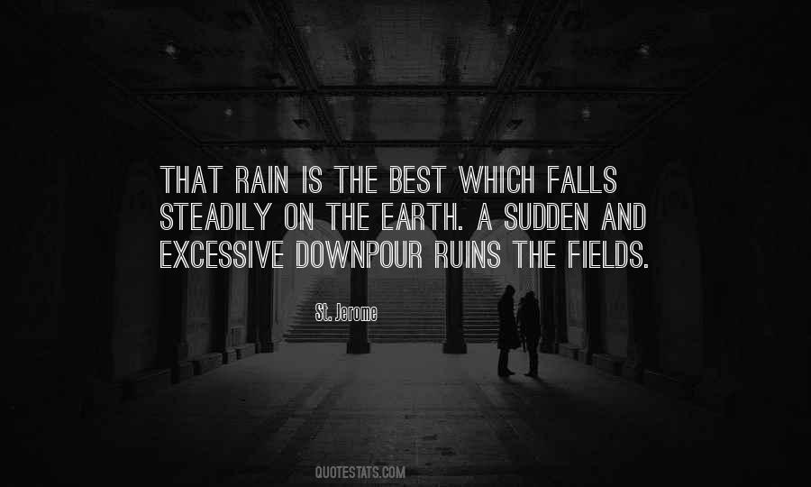 Downpour Of Rain Quotes #1358630