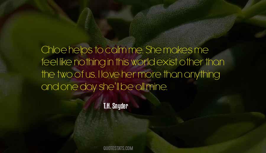 One Like Me Quotes #276767