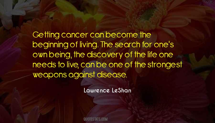 Quotes About Life Cancer #351347