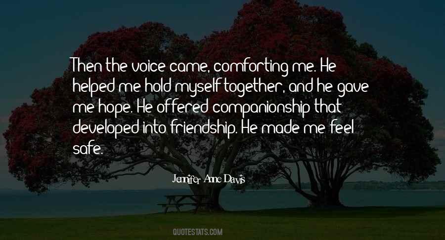 Companionship Friendship Quotes #1366943
