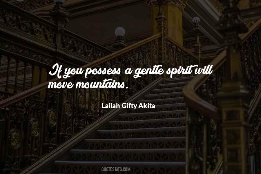 Quotes About Gentle Spirit #201580