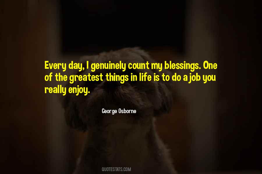 Count The Blessings Quotes #75088