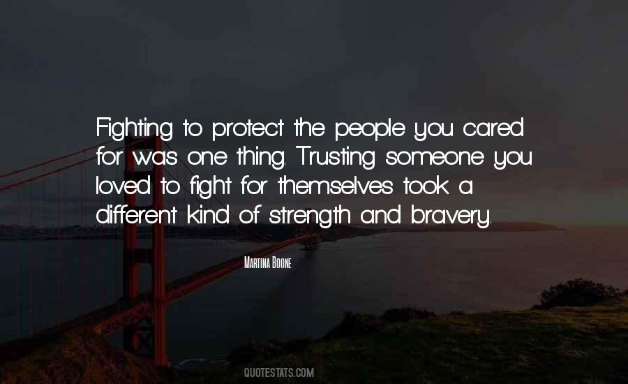 Courage And Trust Quotes #976287