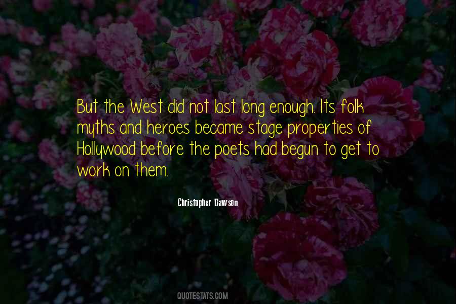 Quotes About Folk Heroes #590070