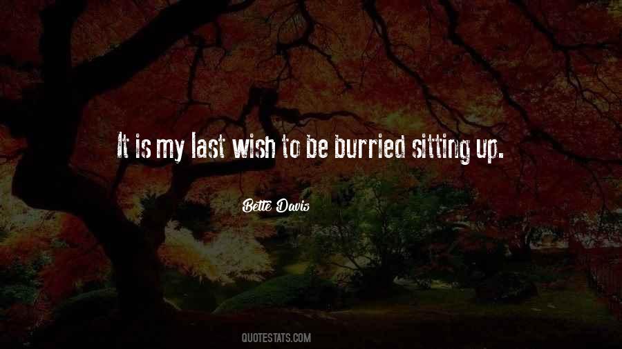 My Last Wish Quotes #1398724