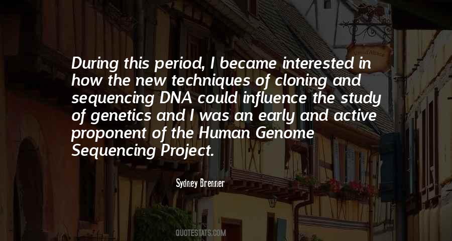 Quotes About Genome Project #161382