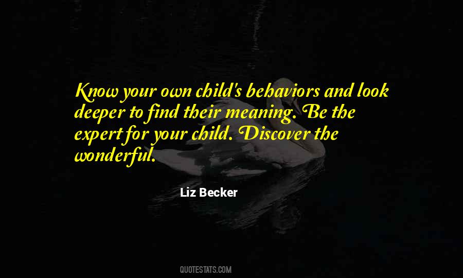 For Your Child Quotes #290724