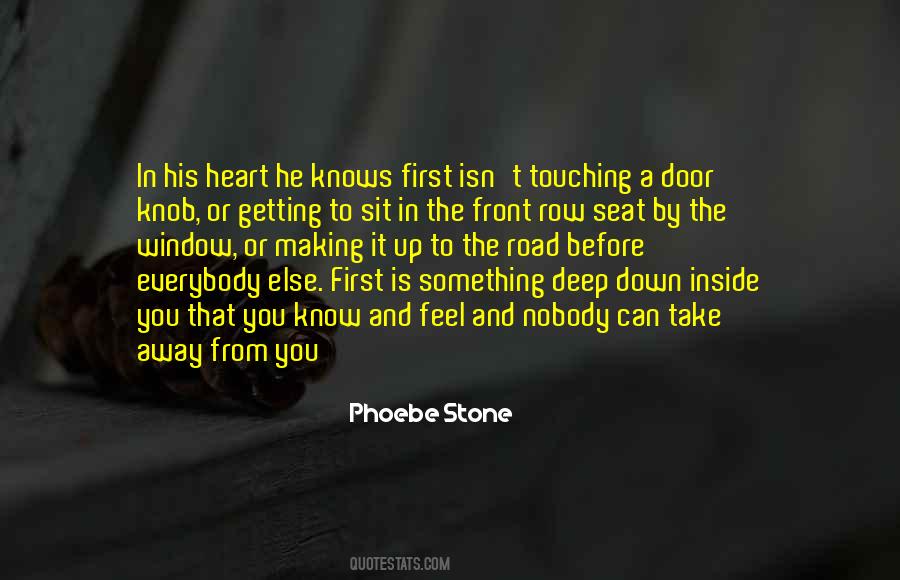 The First Stone Quotes #908557