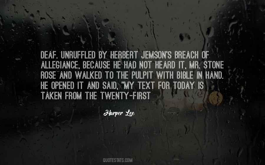 The First Stone Quotes #937286