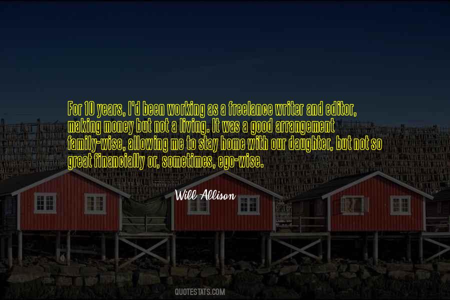 Working Family Quotes #1083099