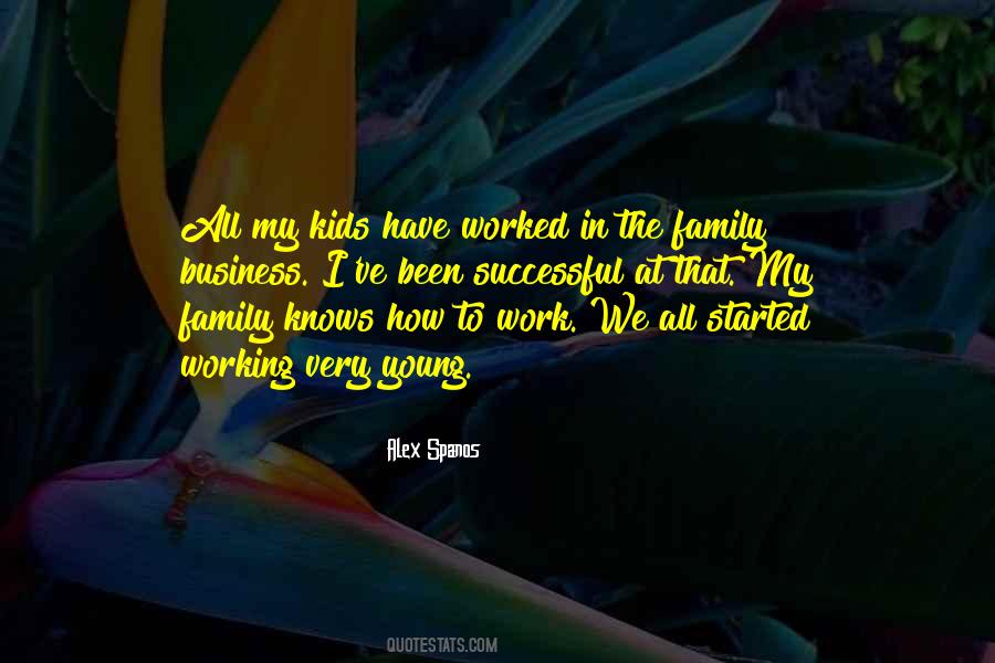 Working Family Quotes #1617801