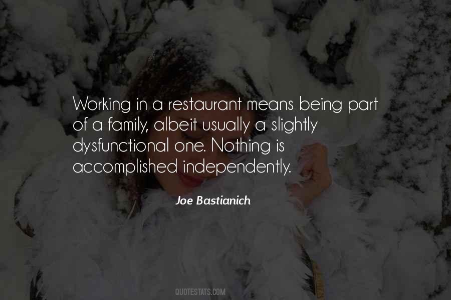 Working Family Quotes #538018