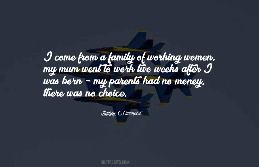 Working Family Quotes #776768