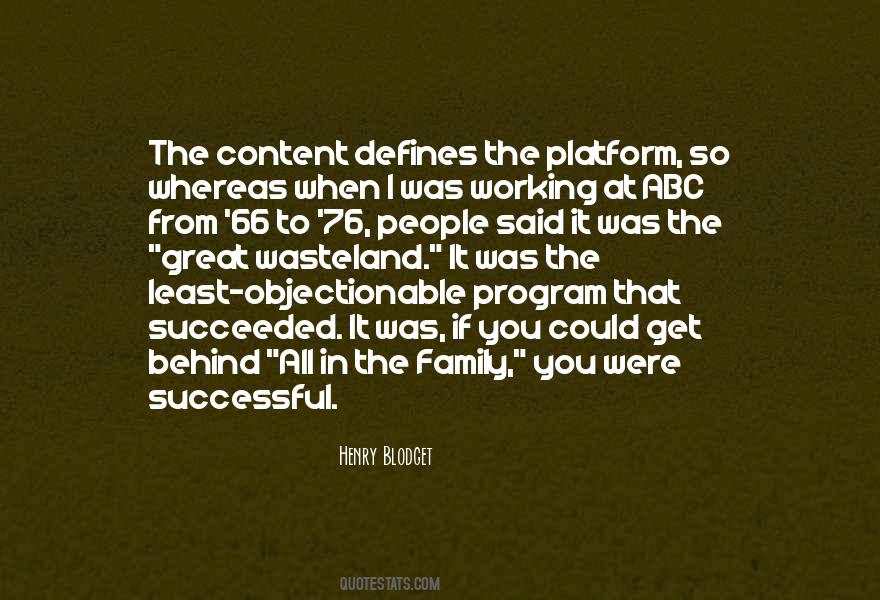 Working Family Quotes #801362