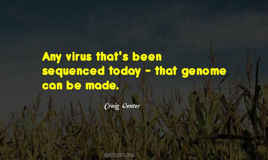 Quotes About Genome #293344