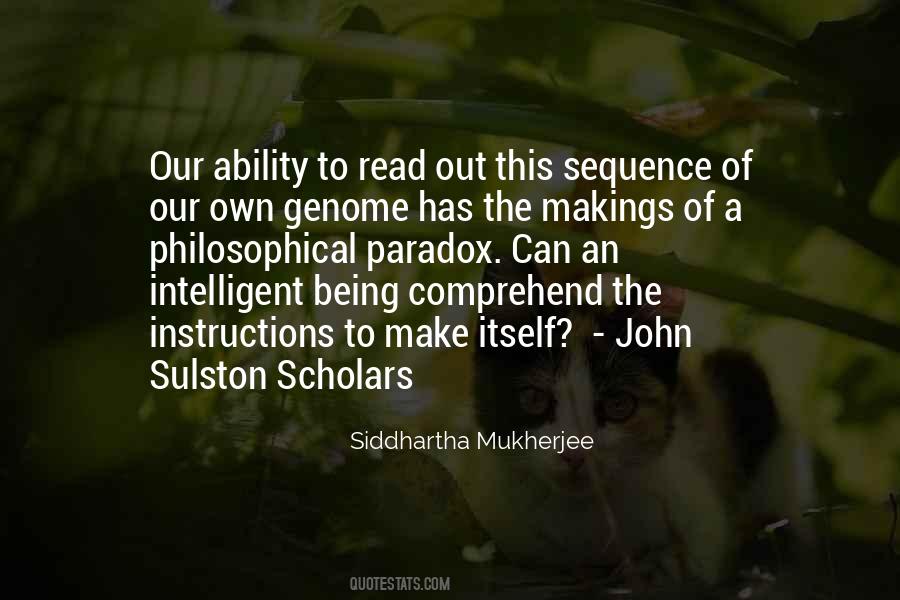 Quotes About Genome #348607