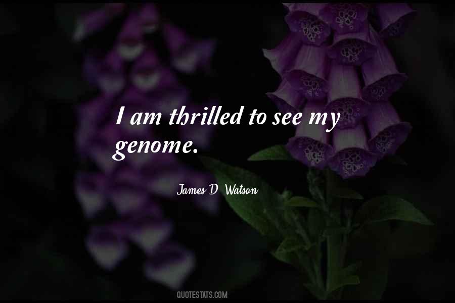 Quotes About Genome #756499