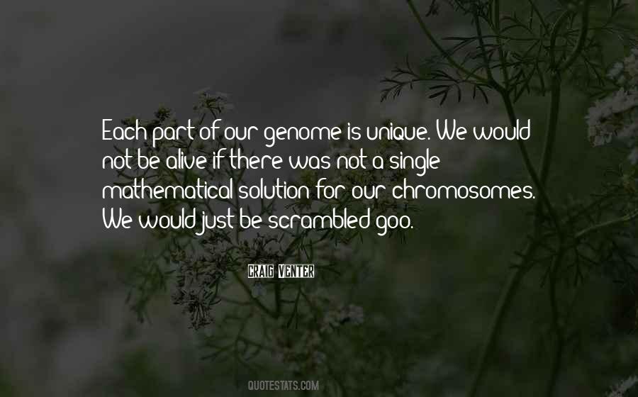 Quotes About Genome #956979