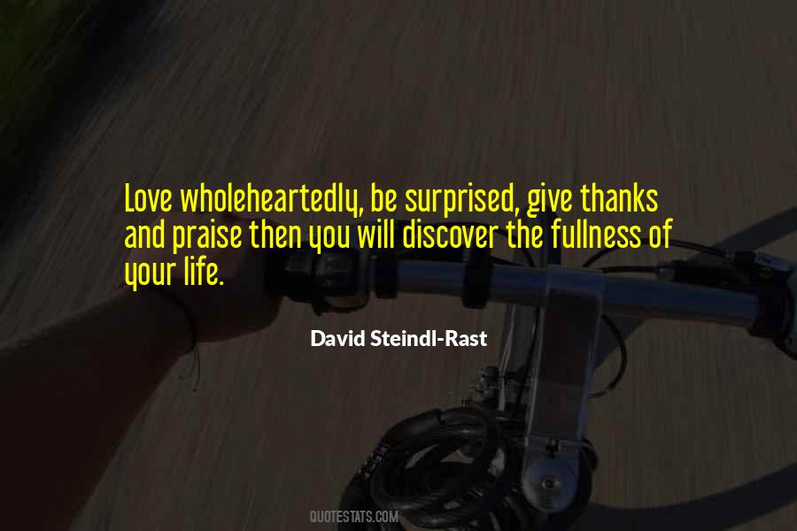 Quotes About Praise Of Life #1742091