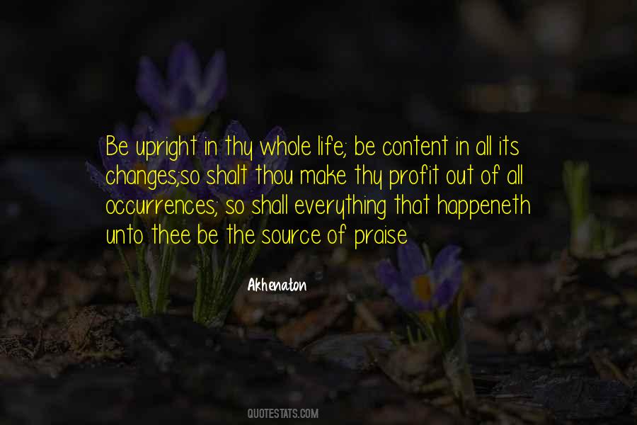 Quotes About Praise Of Life #668301