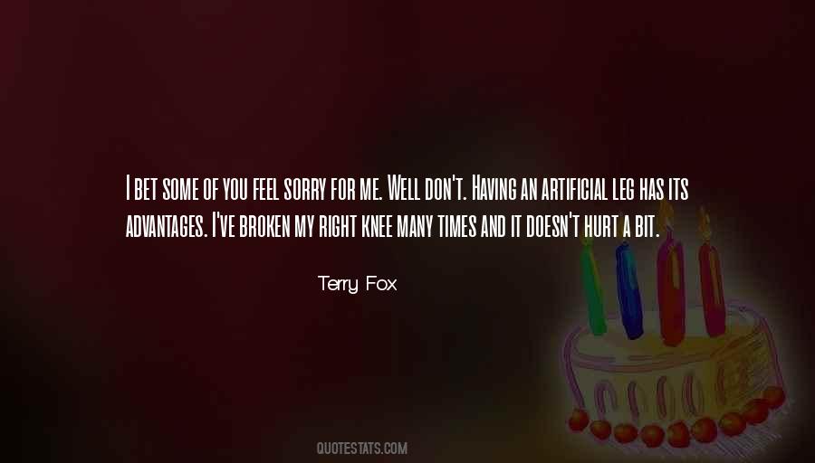 Hurt A Bit Quotes #248621