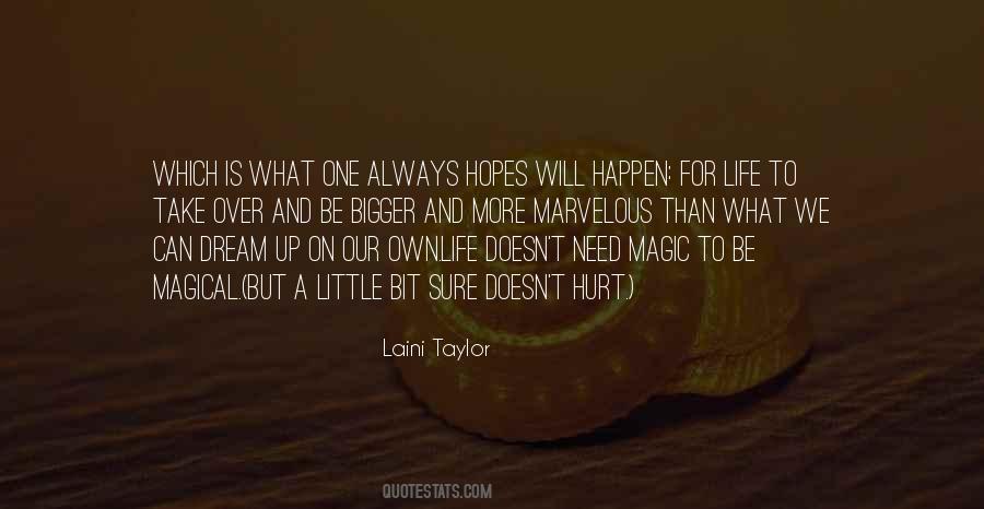 Hurt A Bit Quotes #426865
