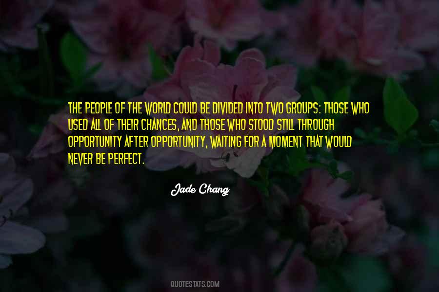 Waiting For An Opportunity Quotes #1220700