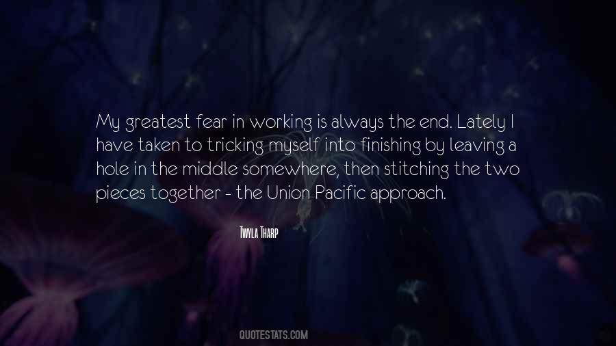 Always In The Middle Quotes #1023059