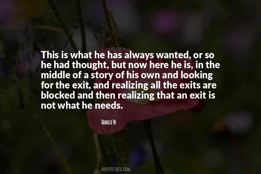Always In The Middle Quotes #1773901