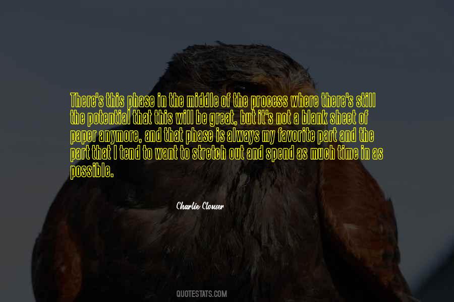 Always In The Middle Quotes #687298