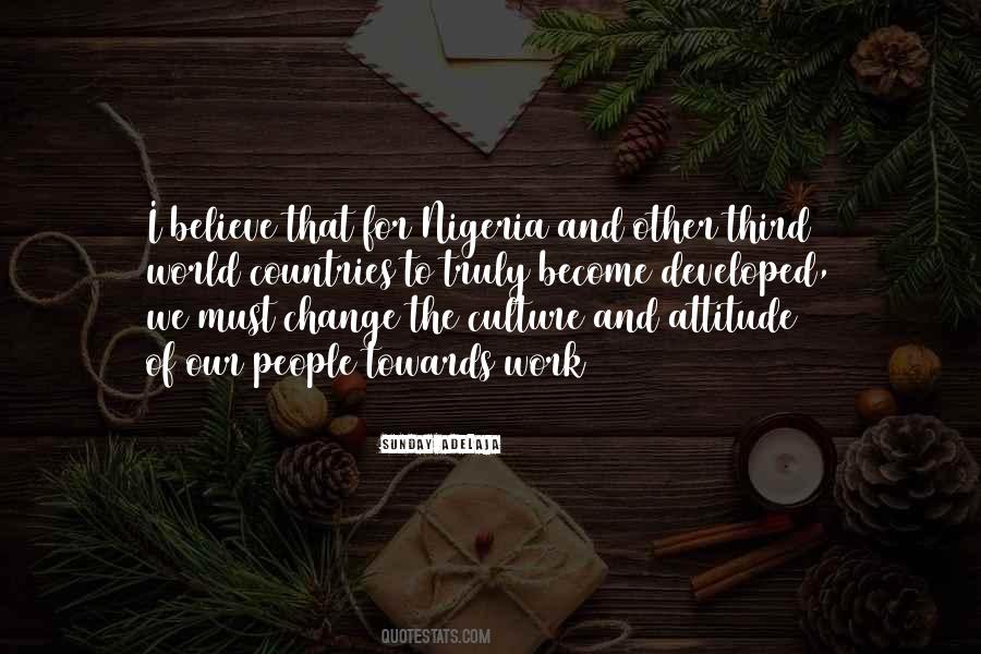Attitude To Work Quotes #1092824