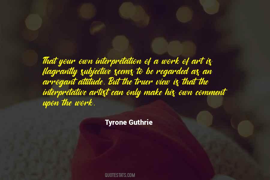 Attitude To Work Quotes #196337