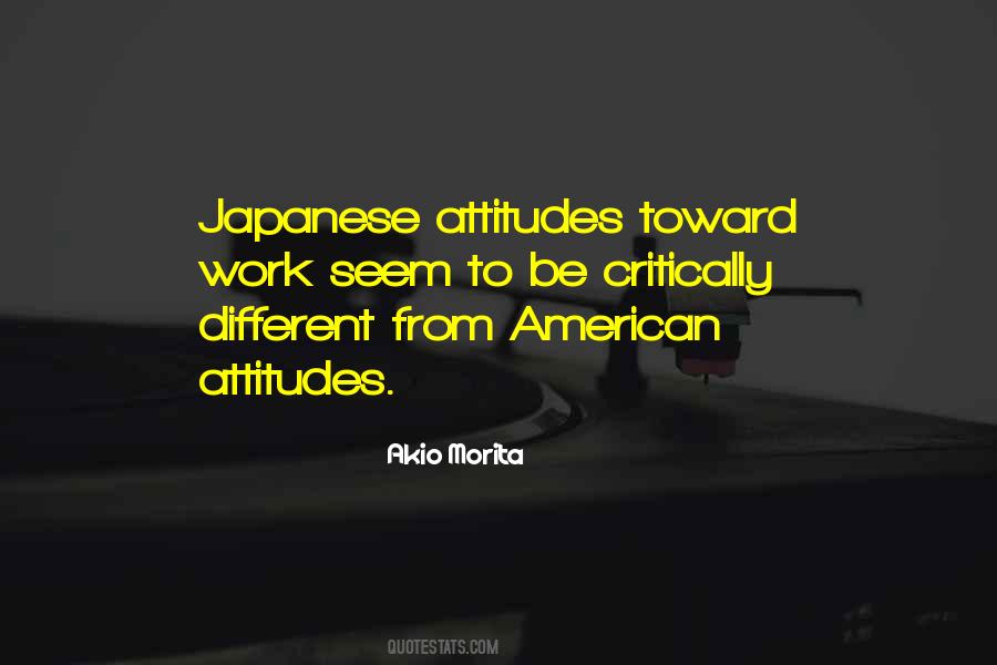 Attitude To Work Quotes #632623