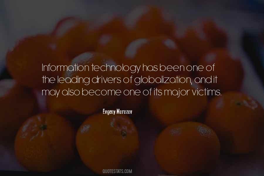 Globalization And Technology Quotes #1191736