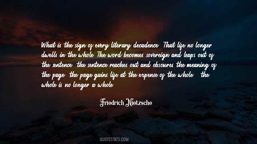 No Meaning In Life Quotes #136215